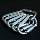 1pcs Outdoor Camping Equipment Aluminum Carabiner Hunting Equipment Survival  JR
