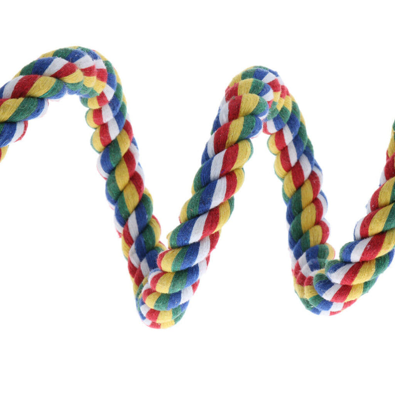 150CM Colorful Cotton Rope for Pet Bird Parrot Stand Perch
