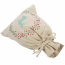 1 meter creamy-white Canvas creative Christmas Christmas deer pattern stora Q9U8