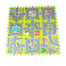 9pcs Traffic Route Kids Soft EVA Foam Puzzle Education Floor Play Mats Z