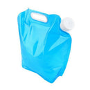 5LOutdoor Portable Camping Drinking Bottle Folding Water Bag Carrier Contai P7B8