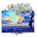 1000 Pieces Girl and Sea Jigsaw DIY Puzzles Educational Toys for Kids Gift
