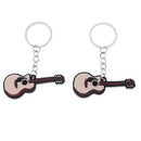 2 Pcs Guitar Keychain Key Chain Piano Key Chain Purse Bag Pendant B