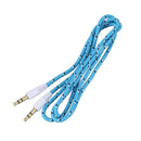 1M 3.5mm Stereo Male to Male Jack Aux Cable Audio Auxiliary Lead For Phone
