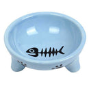 Pet Dog Cat Bowl Puppy Kitten Ceramics Bowl Anti Slip Cats Puppy Travel Fee