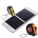 1m Retractable Ruler Tape Measure Key Chain Mini Pocket Size Metric 3.28Ft/39"