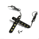 1PC Car waterproof Hawkeye 6 LED Daytime Running Light DRL Fog Driving L a_J Kw