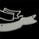 Party Ribbon framed Metal Cutting Dies For Scrapbooking Card Craft Decor Pip SP
