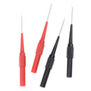 2Pcs/Set Insulation Piercing Needle Red/Black Non-destructive Test Probes Tool