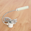 220V 20 LEDs Sewing Machine Light with Magnetic Mounting Base Sewing Work