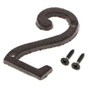 Cast Iron Metal House Sign Door Number Name Plaque Street Address Plaque 2
