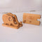 Storage Rack Portable Bracket Cartoon Elephant Stand Desktop Phone Holder Bamboo