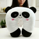 Multi-Color Cartoon U Shaped Travel Pillow Neck Support Head(Panda) A
