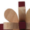 Wooden Double Color Plum Lock Lilac Locks Logic Puzzle Burr Puzzles Brain T Z2P5