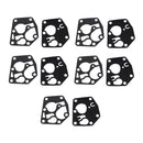 10pcs Diaphragm Gasket Set for  Carburettor 495770 / 795083 /