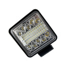 102W 4 inch LED Strobe Work Lamp Square Offroad Car Tractor Driving Fog Lamp