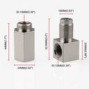 O2 Oxygen Spacer Sensor Extension Dual Fit 90 Degrees 02 M18x1.5 18mm X 1.5