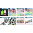 3pcs DIY Full Drill Diamond Painting Hair Clip Rhinestone Butterfly Hairpin