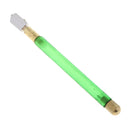 Oil Feed Carbide Tip Glass/Mirror Cutter Cutting Tool fit 3mm Thick,Green