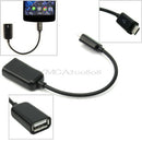 Brand New Black Micro USB Host OTG Adapter Cable for Android Cell Phones