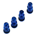 4 Pieces Valve Caps Fits Any Standard Car Valve (Schrader Valve). Tire Valve For
