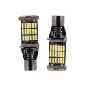 DC 12V T15 W16W LED Car Reverse Turn Signal  Light Bulb 4014 45SMD Bulb