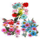 75x Dried Flowers Pressed Leaves DIY Bookmark Scrapbooking Embellishments Crafts
