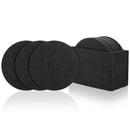 Round Felt Coaster Cup Mat Pad Storage Box For Bowl Mug Glass Plate Creativ R2T8