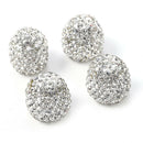 4X Shiny Diamond Crystal Bling Tire Air Valve Stem Cap For Car Truck Bike Wheel