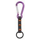 Outdoor Multifunction Key Ribbon Buckle Aluminum Carabiner Strap Clasp
