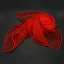 Lovely Fashion Plain Square Chiffon neck Scarf Head Scarves 70 cm x 70cm (R