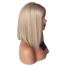 Blonde Wigs Glueless Synthetic Lace Front Blonde Hair Brazilian Hair Short F1Y1