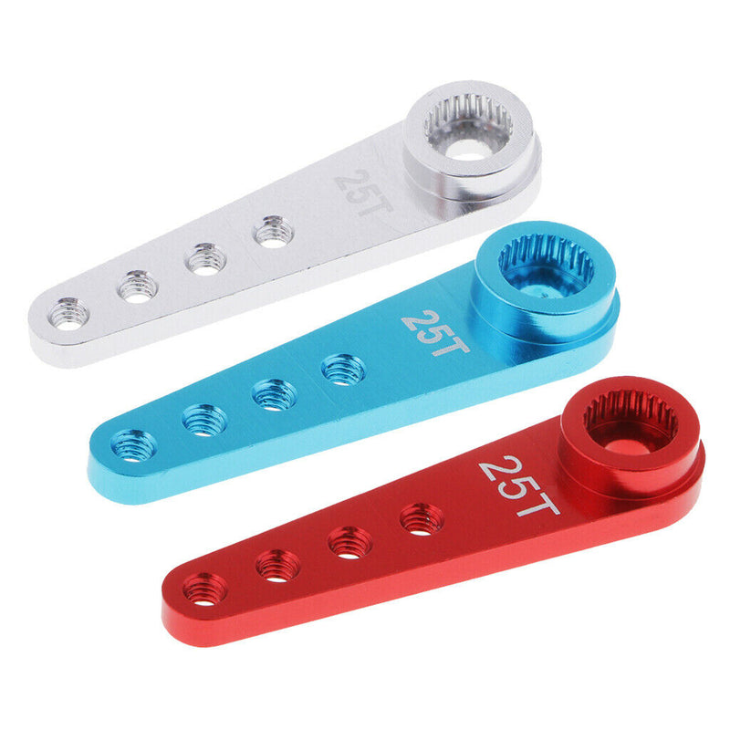 15 Pack Metal 37mm 25T Steering Servo Arms For RC Car