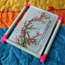 Embroidery Frame Practical Universal Clip Plastic Cross Stitch Hoop Stand H