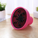 Hairdryer Diffuser Silicone Cover Foldable Hair Dryer Hair Care (Pink) SN9F