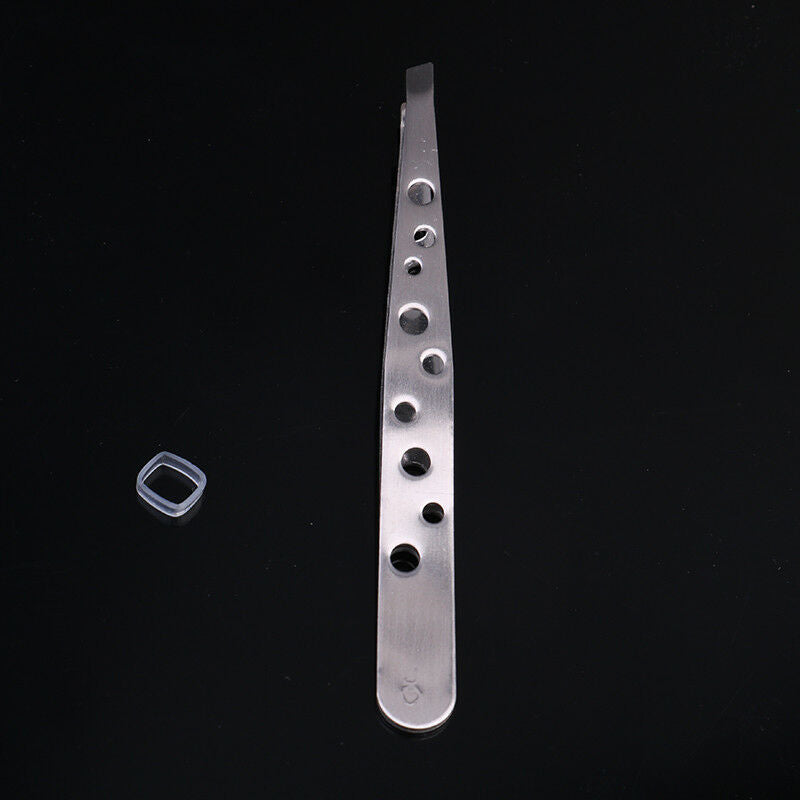 2pcs precision eyebrow tweezers of out ultra fine point stainless steel twee Gw