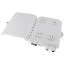 8 cores Fiber Termination Box,Fiber Cable Splitter Box Indoor Outdoor