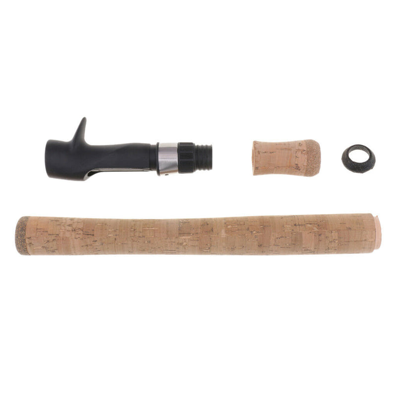Cork Fishing Handle Set DIY Fishing Rod Parts Building Repair Tool Reel Seat