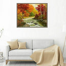 5D Diy Diamond Painting Cross Stitch Diamond Embroidery Landscape Autumn Fo J4B1