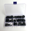 280pcs Tooth Starlock Push On Locking Washers Speed Clips Fasteners Assortm Z6U8