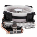 4 Heatpipes CPU Cooler 3Pin PWM LED 90mm Cooling Fan Radiator Heatsink for IG1L3