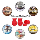 Silicone Chocolate Melting Pot Butter Sauce Milk Baking Tool Pouring Mould B9O6