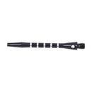 5pcs 52mm 2BA Darts rod Aluminum Bars Darts Striped Anodized - Black N5F4