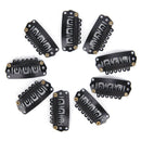 40pcs U Shape Steel Snap Clips For Feather Hair Extensions Wigs Weft FeatheJC.