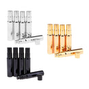 10Set Glass Empty Bottles Perfume Refillable Aftershave Spray Fine Mist Pump