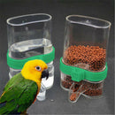 Bird Cage Auto Water Drinker Bottle Parrot Cockatiel Food Hanging Dispenser