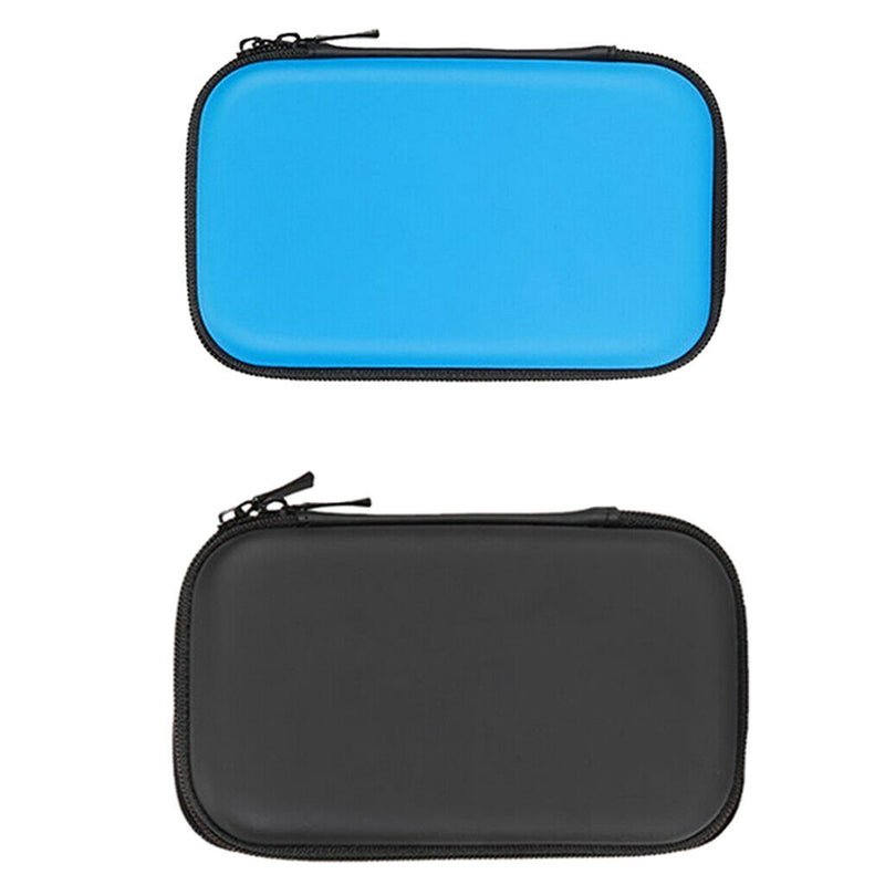 2Pcs EVA Earphone Cable Bag Charging USB Cable Case Pouch Organizer Box
