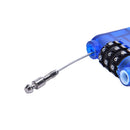 3Feet Retractable BMX Bike Bicycle Cycle Cable Combination Lock Luggage Blue BX