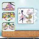 5D DIY Special Shaped Diamond Painting Girl Embroidery Craft Kit Home Decor
