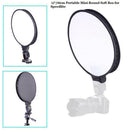 30cm/12inch Portable Round Studio Softbox Photography Flash Diffuser Softbox